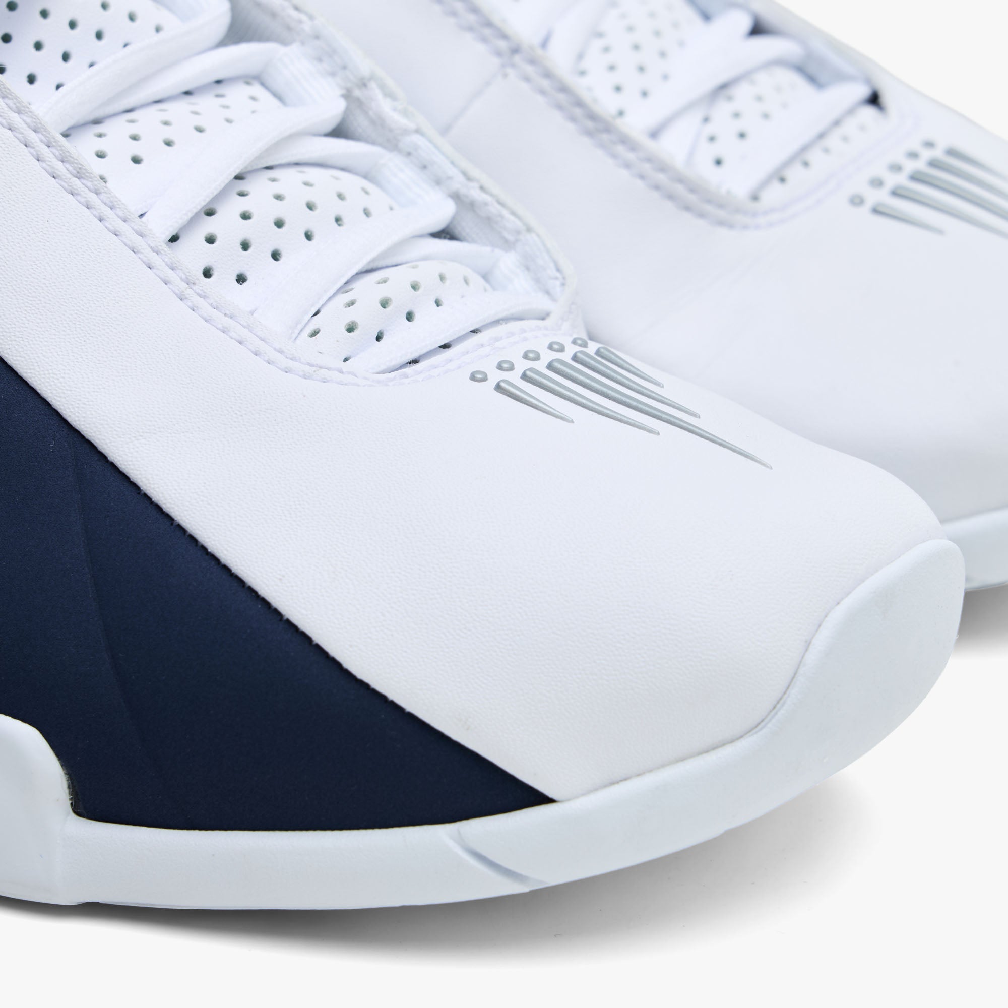 Nike Shox BB4 White / Midnight Navy - Metallic Silver | Livestock