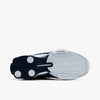 Nike Shox BB4 White / Midnight Navy - Metallic Silver   7