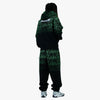 Nike x Nigeria x Slawn Pantalon en molleton Noir / Vert Poison - Blanc 7