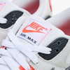 Nike Air Max 90 Infrared 3M White / Particle Grey - Light Smoke Grey   7