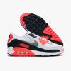 Nike Air Max 90 Infrared 3M White / Particle Grey - Light Smoke Grey   2