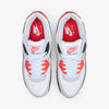Nike Air Max 90 Infrared 3M White / Particle Grey - Light Smoke Grey   5