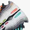 Nike Air Max 95 Big Bubble PRM Hyper Turquoise / Volt - Solar Red   7