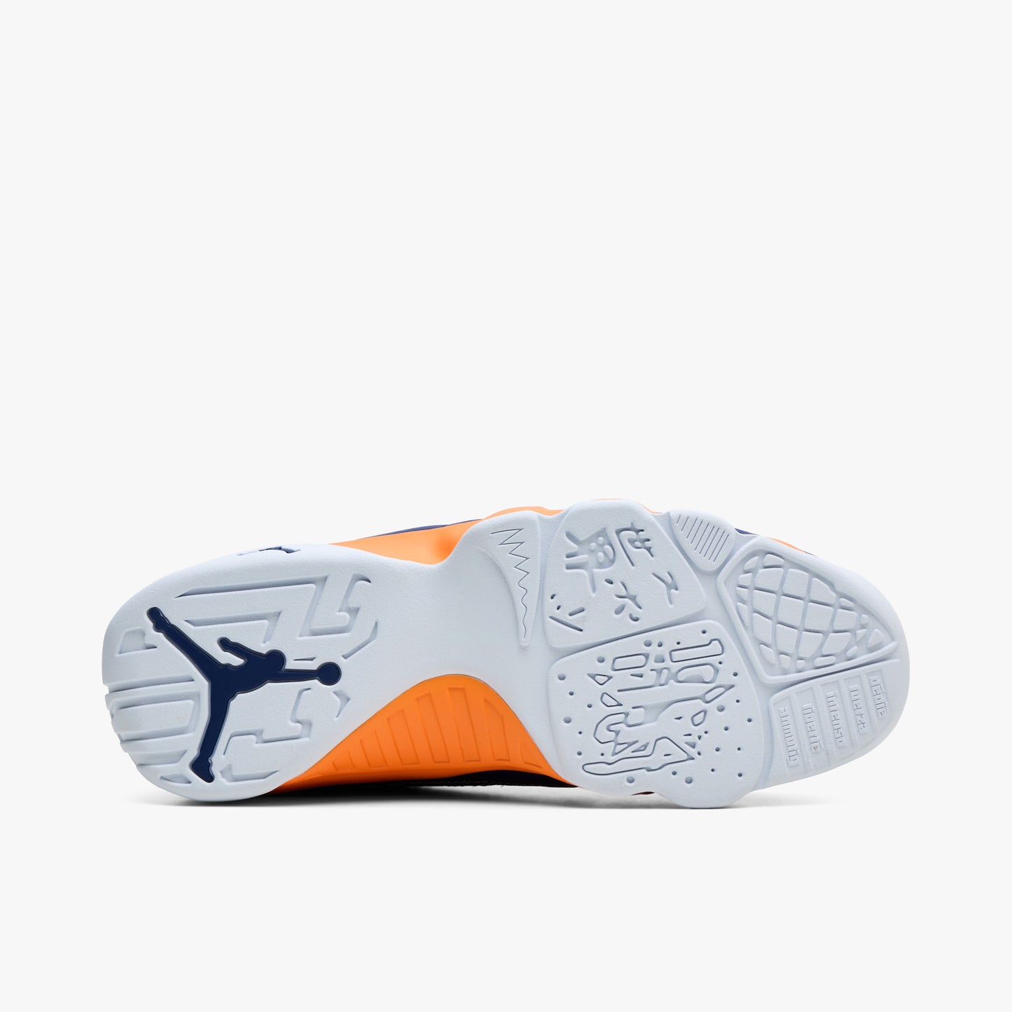 Jordan 9 Retro Low Noir / Rouge défi - Bleu royal profond