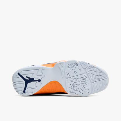 Jordan 9 Retro Low Noir / Rouge défi - Bleu royal profond