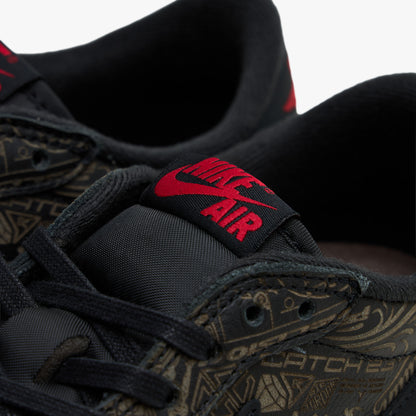 Jordan 1 Low OG "Laser" Black / Varsity Red - Summit White