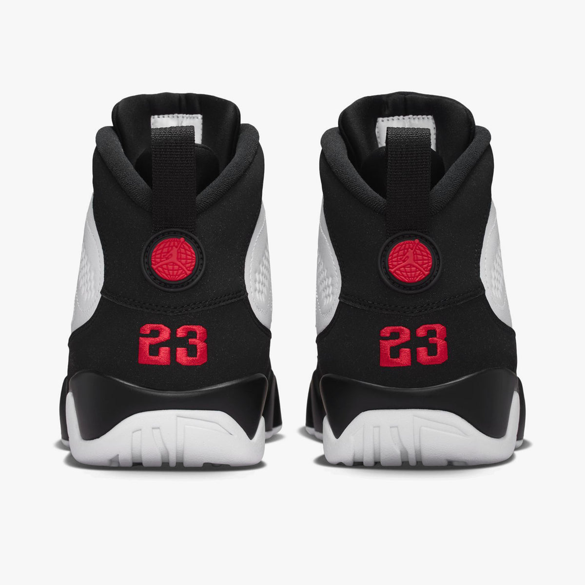 Jordan 9 Retro White / True Red - Black
