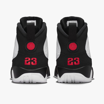 Jordan 9 Retro White / True Red - Black