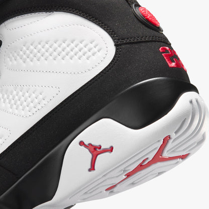 Jordan 9 Retro White / True Red - Black