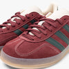 adidas Originals Gazelle Indoor Shadow Red / Shadow Green - Wonder White   7