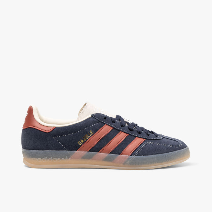 adidas Originals Gazelle Indoor Legend Ink / Preloved Ruby - Wonder White   1