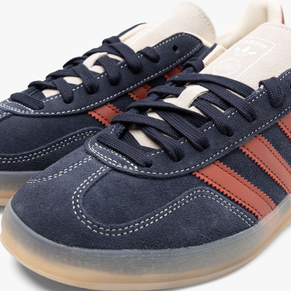 adidas gazelle silver green womens adidas Originals Gazelle Indoor Legend Ink / Preloved Ruby