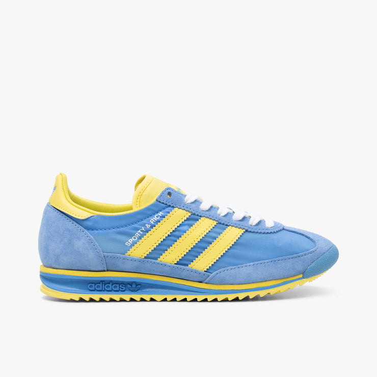 adidas Women's Originals x Sporty & Rich SL72 Real Blue / Light - Low Top  1
