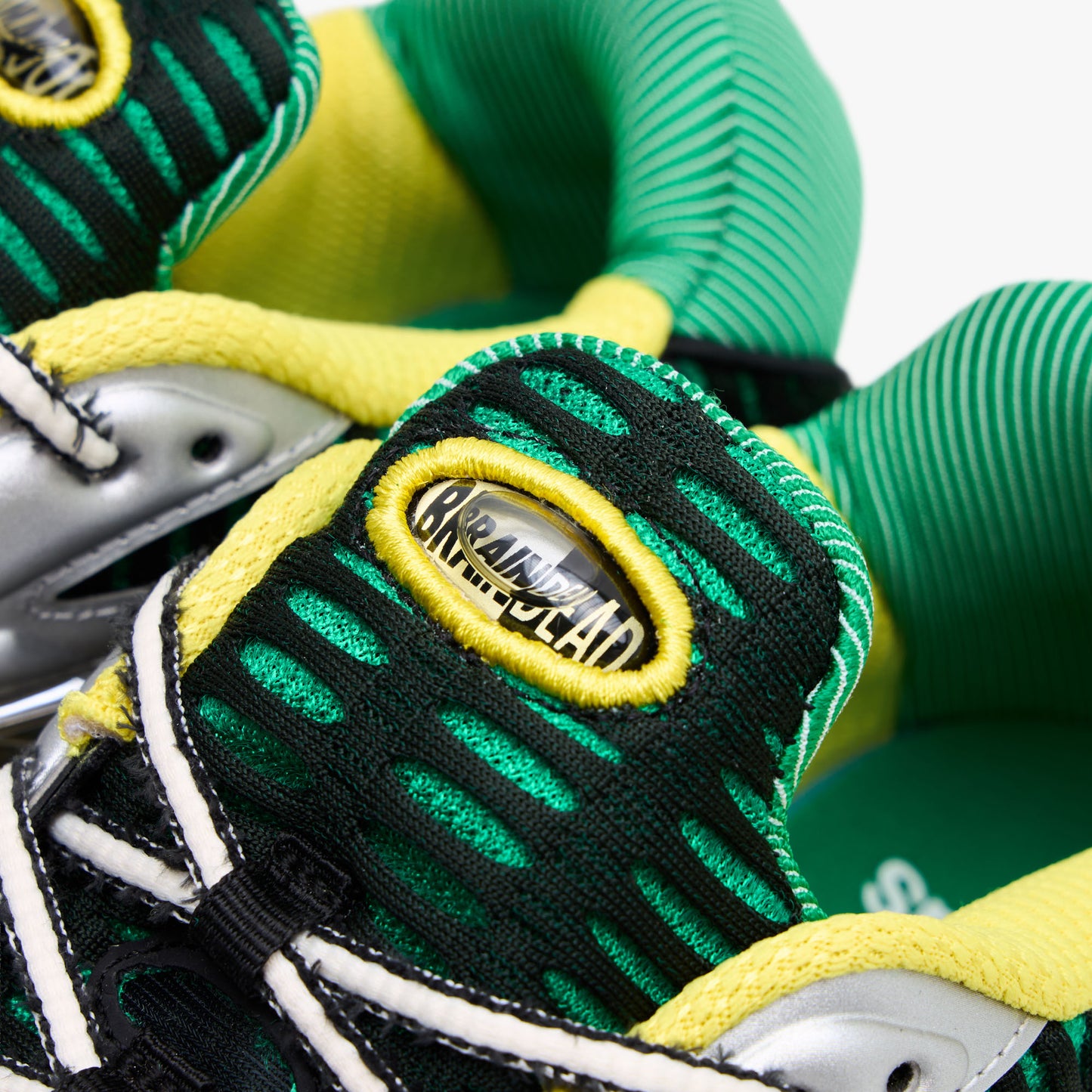 adidas x Brain Dead Climacool 2 Core Black / Impact Yellow