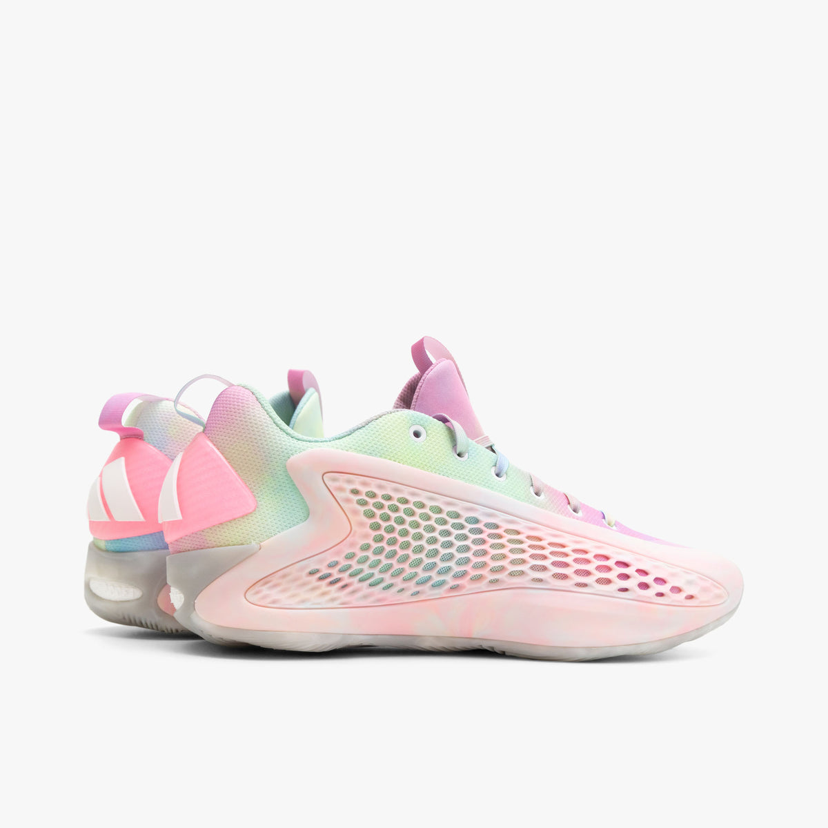 adidas Anthony Edwards 1 Low Cloud White / Acid Orange - Bliss Pink