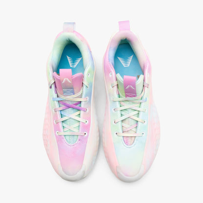 adidas Anthony Edwards 1 Low Cloud White / Acid Orange - Bliss Pink