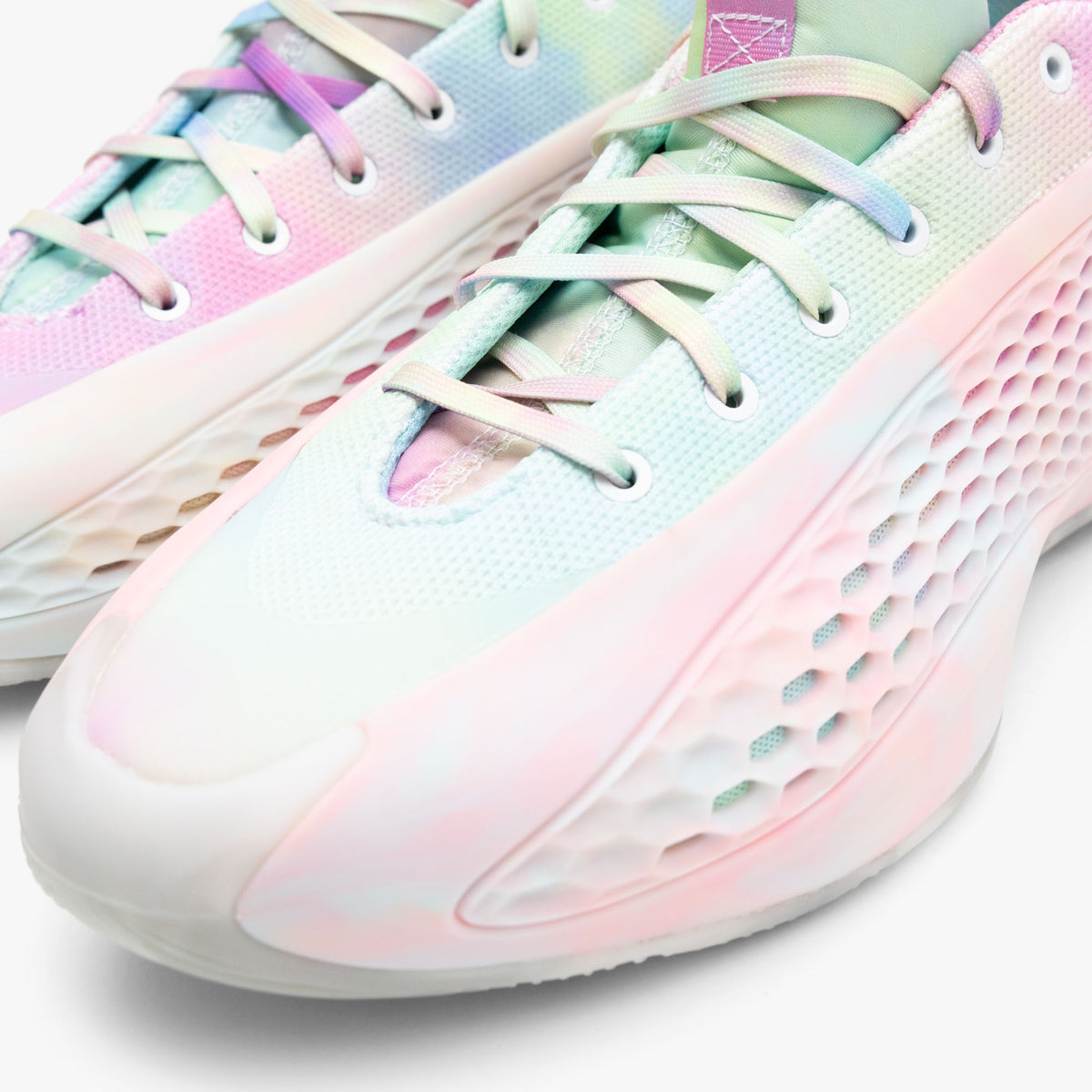 adidas Anthony Edwards 1 Low Cloud White / Acid Orange - Bliss Pink