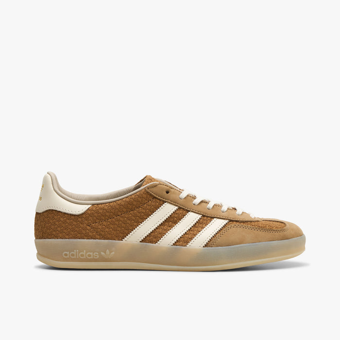 adidas Originals Gazelle Indoor Brown Desert / Wonder White - Magic Beige   1