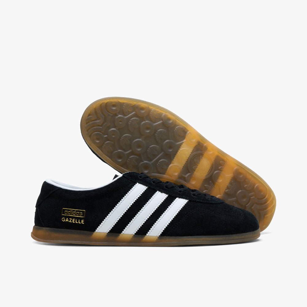 adidas gazelle silver green womens adidas Originals Women's Gazelle Lo Pro Core Black / Cloud White