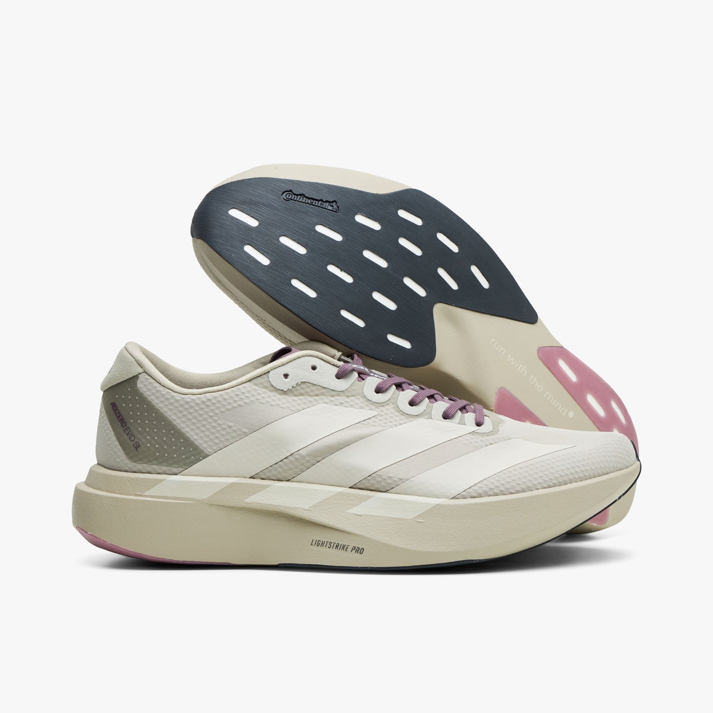 adidas Adizero EVO SL Tissé HK Gris / Alumina - Ombre