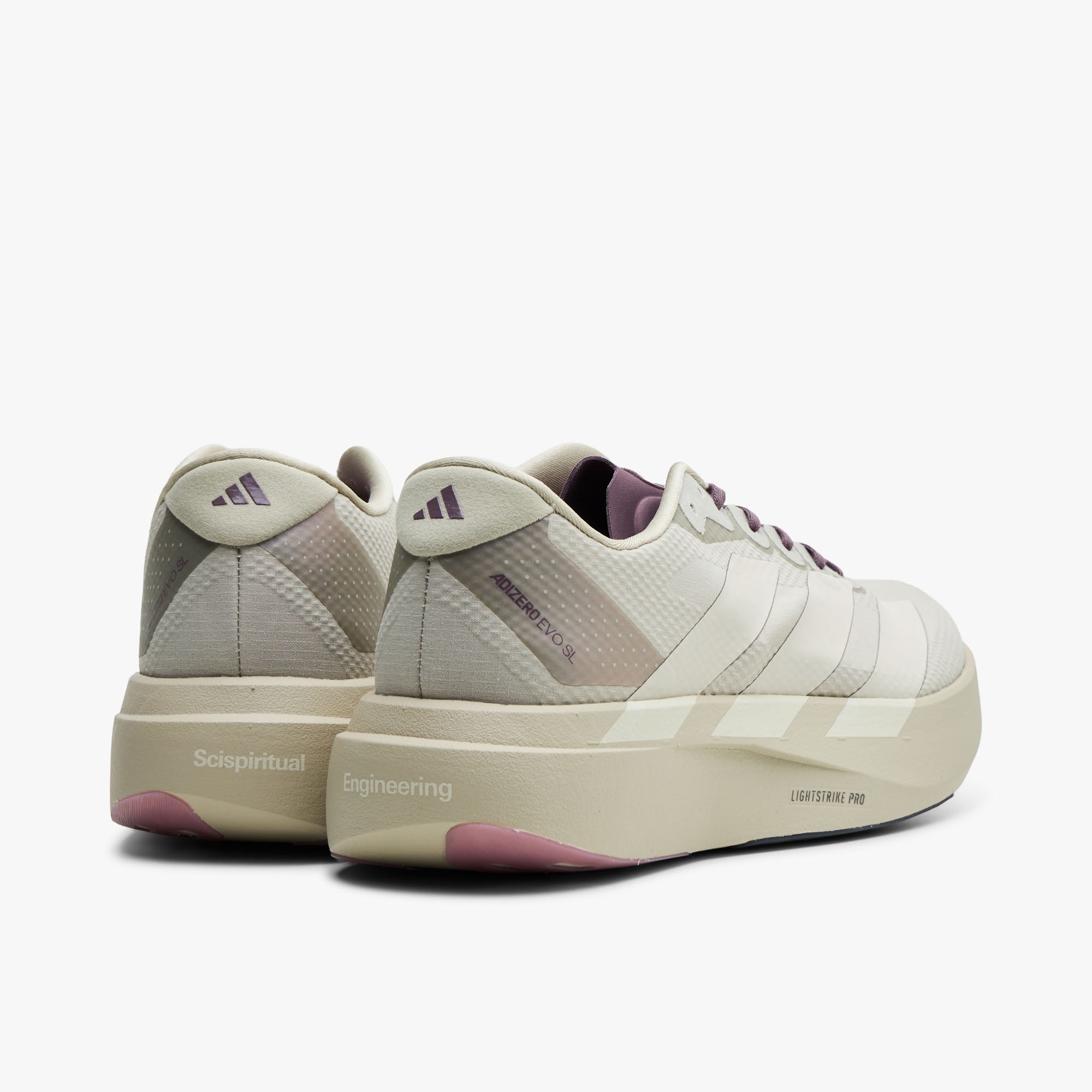 adidas Adizero EVO SL Woven HK Putty Grey / Alumina - Shadow