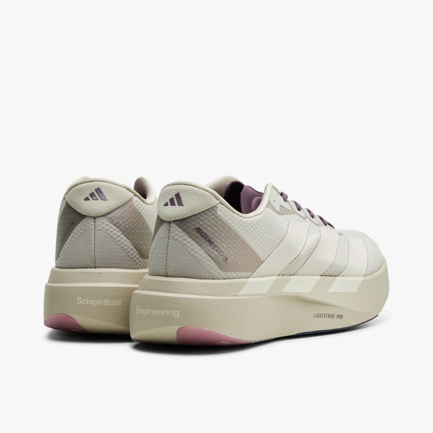 adidas Adizero EVO SL Tissé HK Gris / Alumina - Ombre
