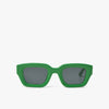 Bonnie Clyde Karate Sunglasses Green / Black 1