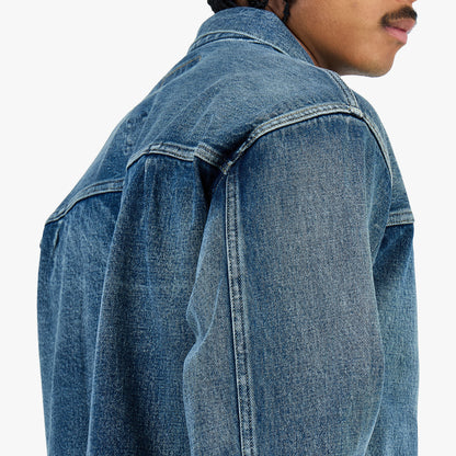 Khakis Union Denim Jacket / Mid Blue