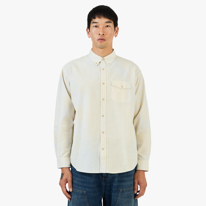Khakis Oxford Club Shirt / Yellow 1