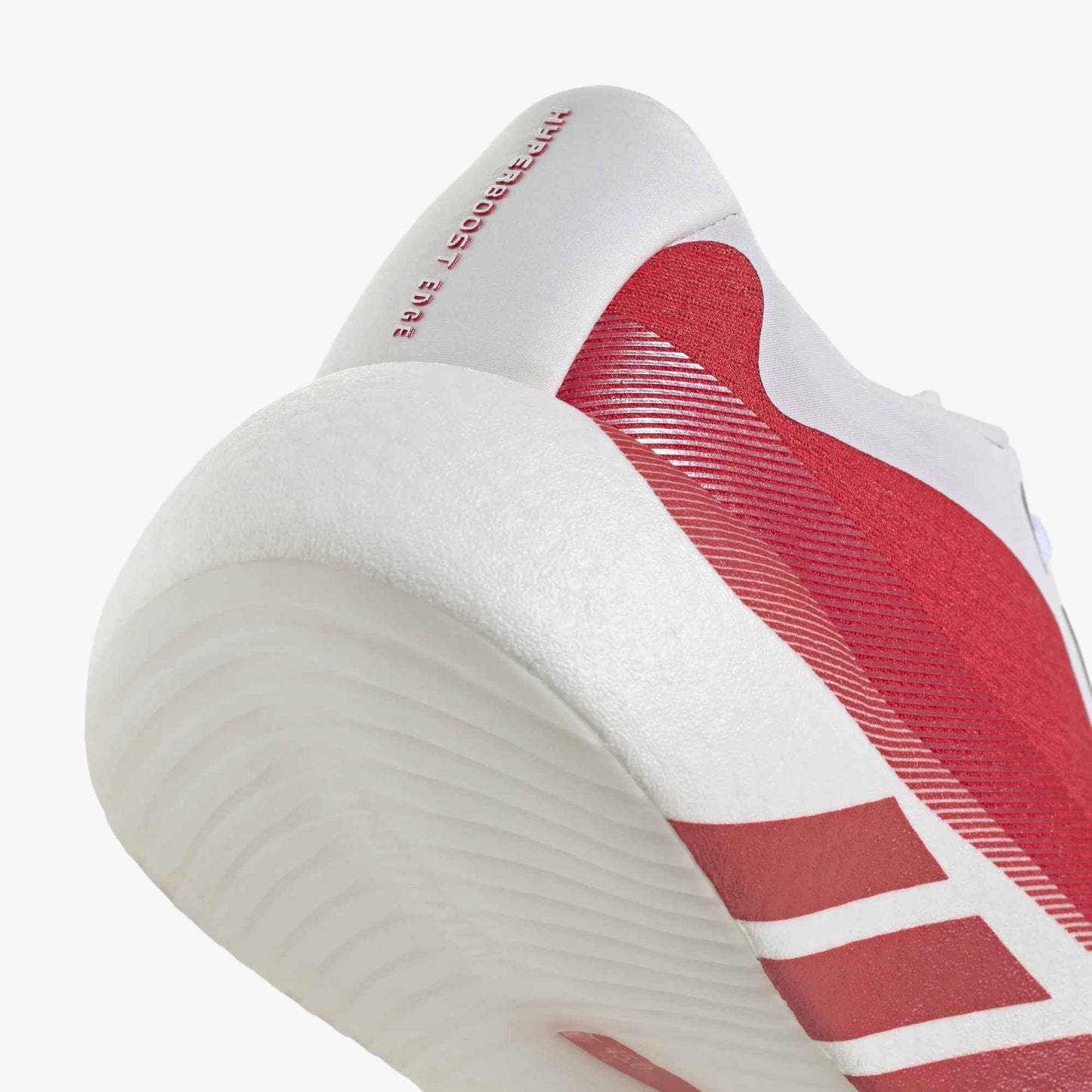 adidas Hyperboost Edge Blanc Nuage / Rubis Pur - Zéro Métallique