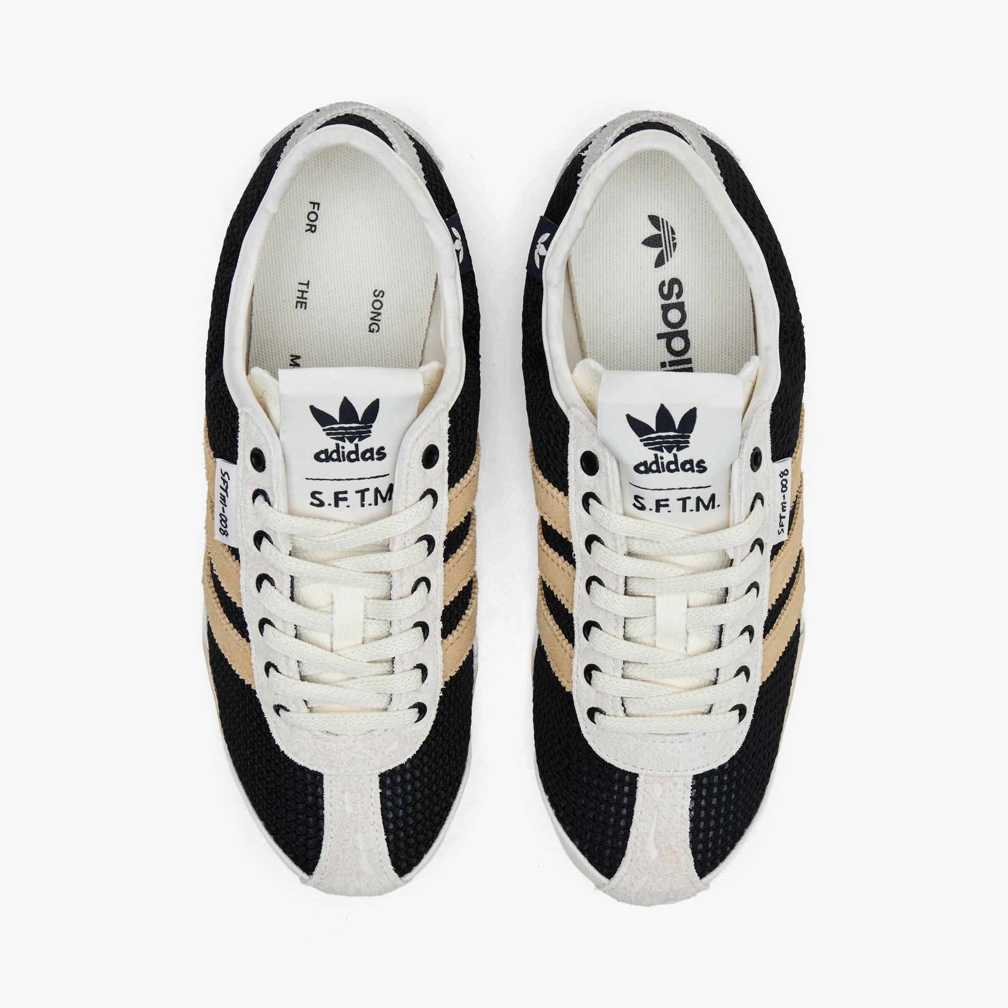 靴  song for the mute adidas x Song for the Mute Women's Tokyo Black / Gold | Livestock