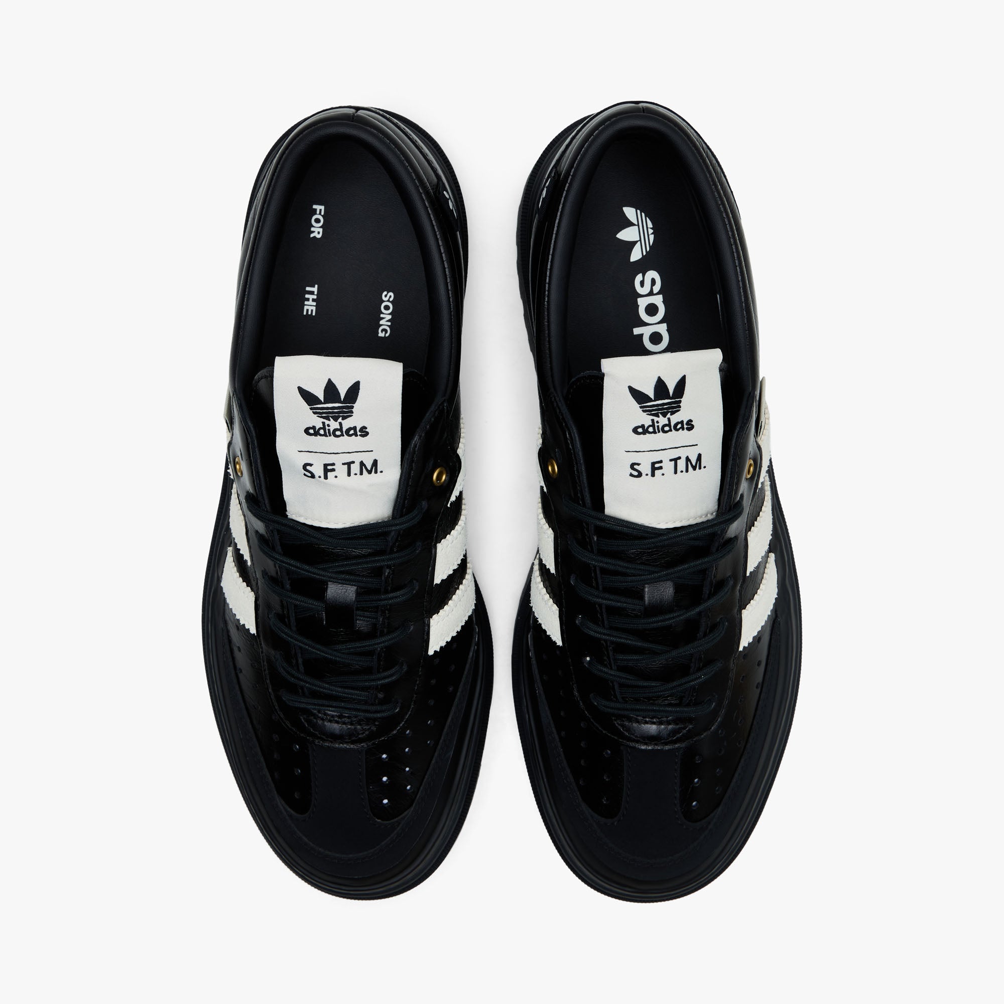 靴 Song For The Mute x  Samba LX adidas x Song for the Mute Samba LX Freizeit Black / White - Black