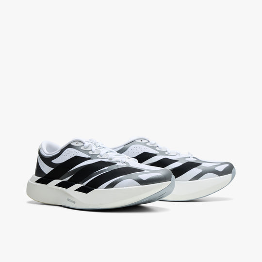 adidas Adizero EVO SL EXO Footwear White / Core Black - Iron Metallic