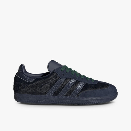 adidas Women's Samba OG Night Indigo / Collegiate Green