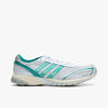 adidas Women's Adizero Adios OG Silver Metallic / Core Black - Power Green   1