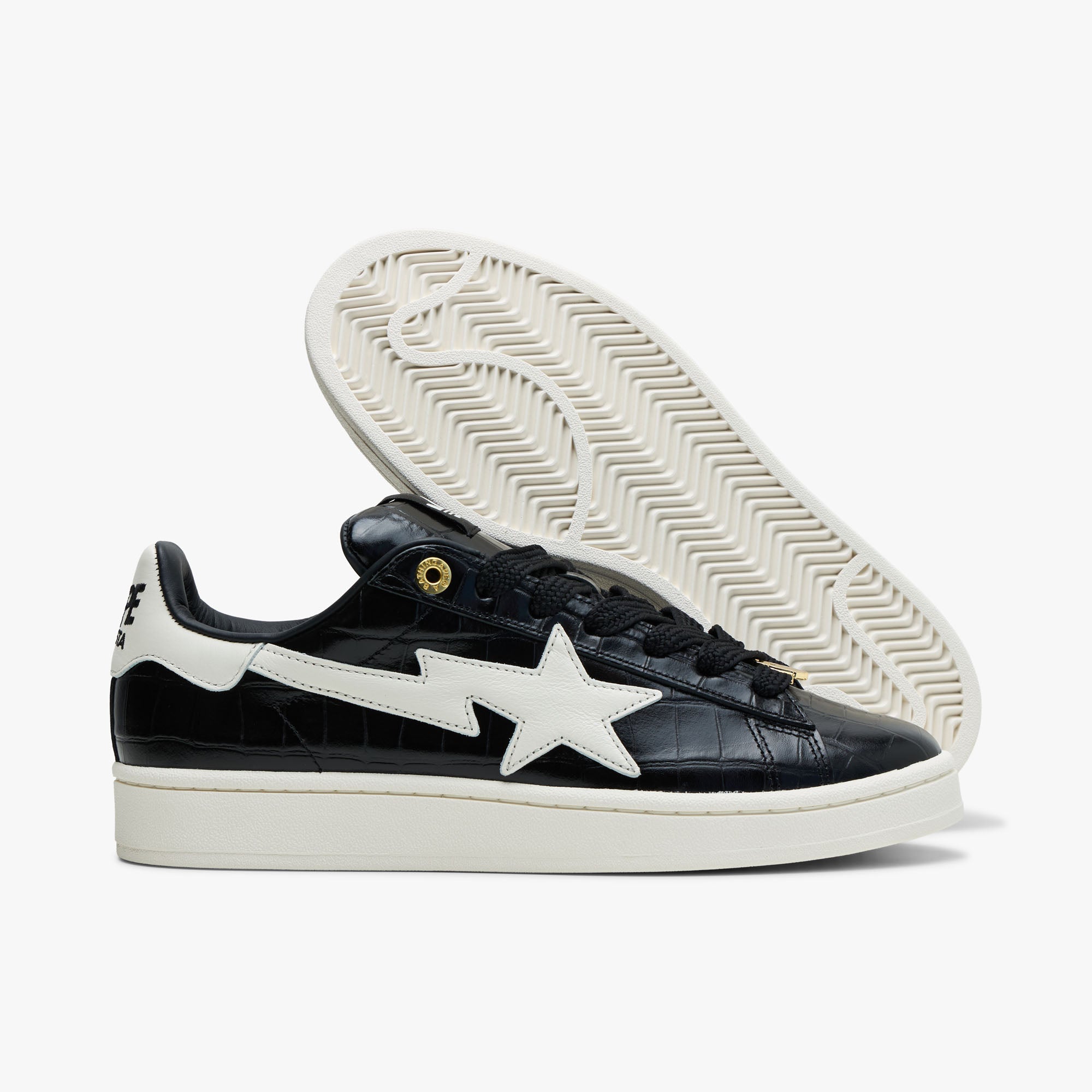 adidas x BAPE Campus 00s World Cup Core Black / Off White - Gold