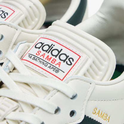 adidas x BAPE Samba World Cup Off White / Shadow Green - Gum