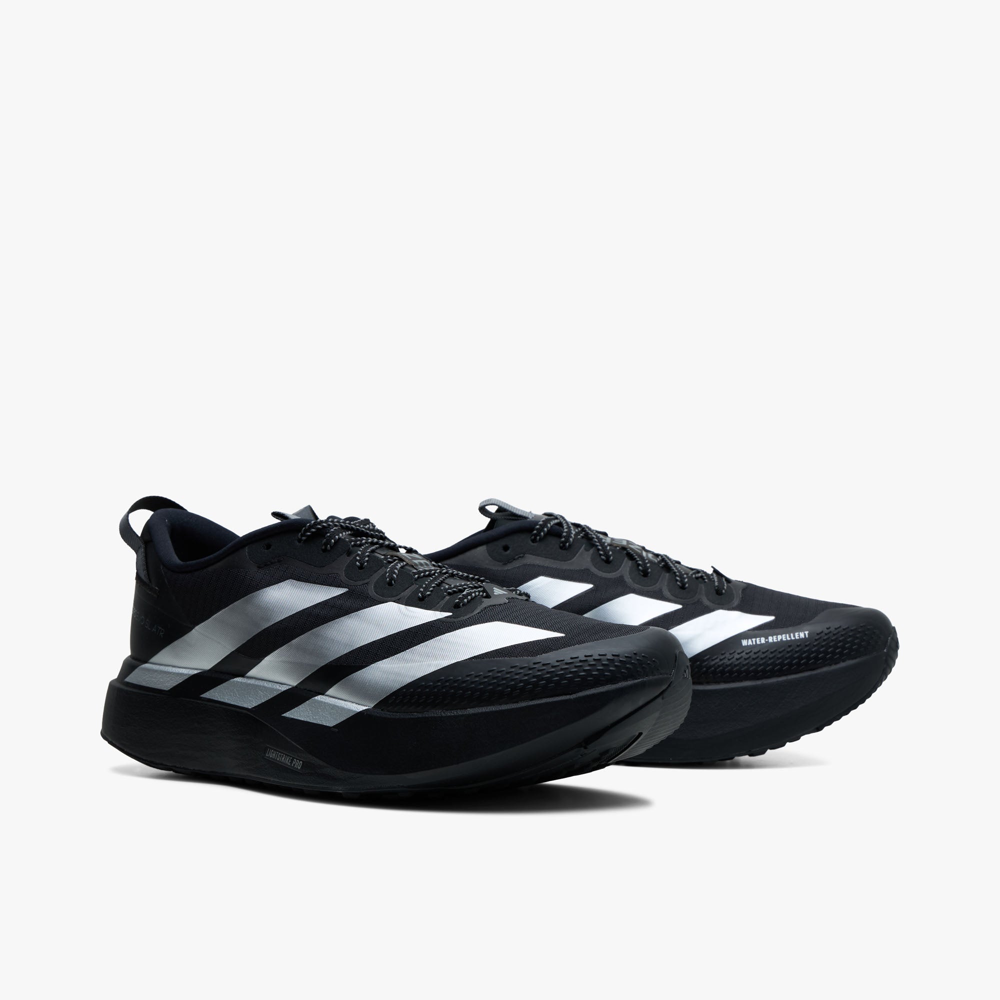 adidas Adizero EVO SL ATR Core Black / Silver Metallic – Livestock