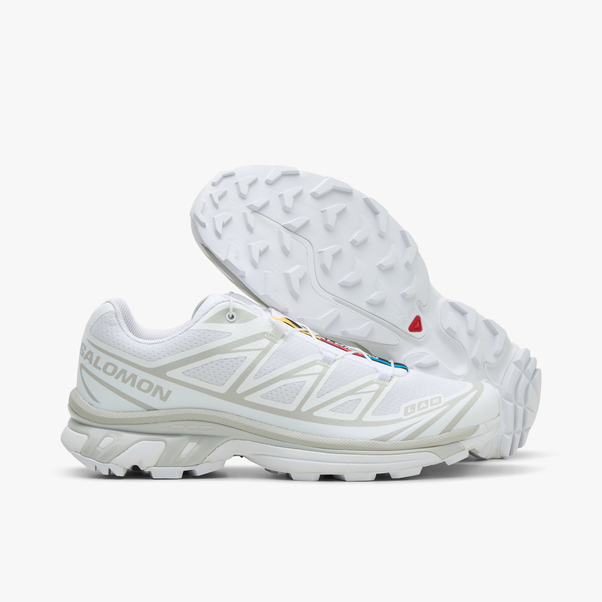 Salomon XT-6 White / White - Lunar Rock – Livestock