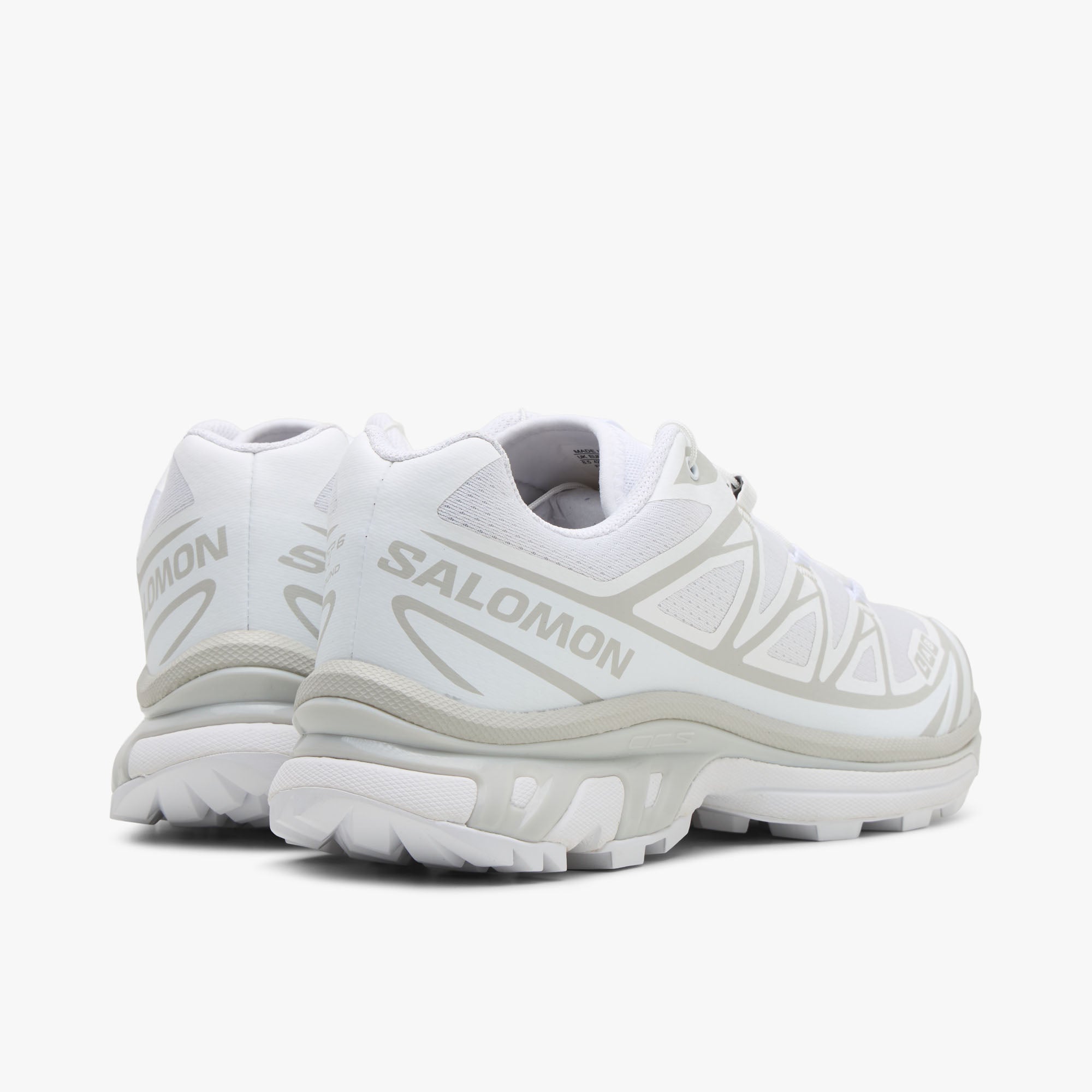 Salomon S/LAB XT-6 ホワイト スニーカー Salomon XT-6 White / White - Lunar Rock | Livestock