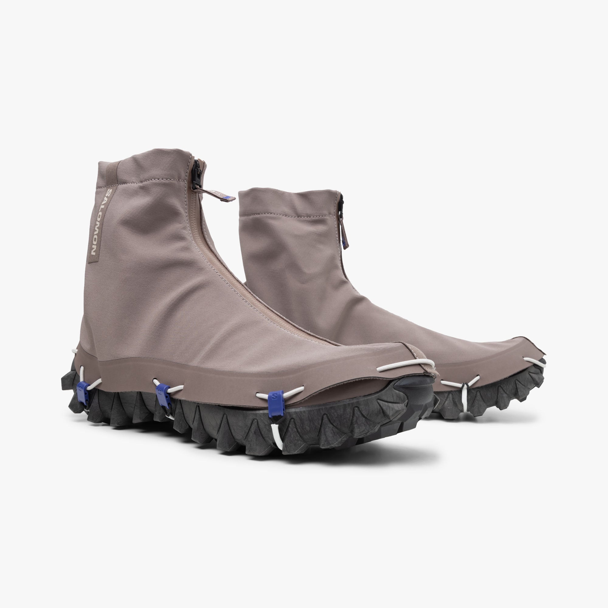Salomon Snowclog Advanced Iron / Silver Cloud - Clematis Blue