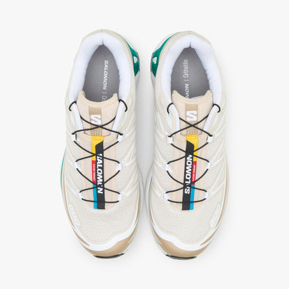 Salomon XT-6 Rainy Day / Chinchilla - Vert Dynastie