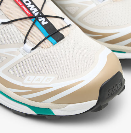 Salomon XT-6 Rainy Day / Chinchilla - Vert Dynastie