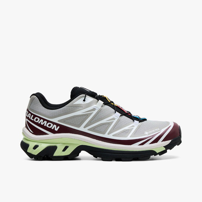 Salomon XT-6 GTX Paloma / Maroon Banner   1