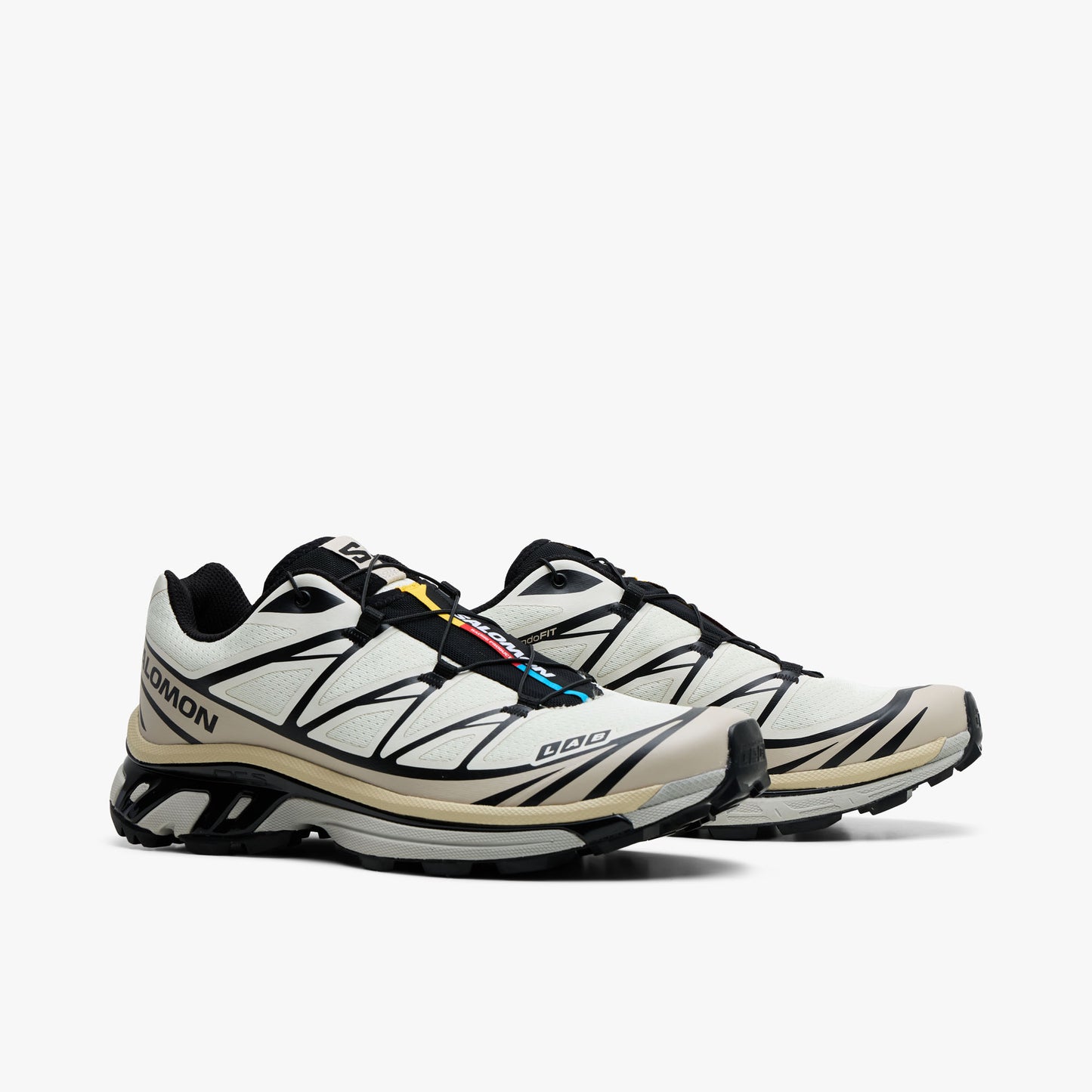 Salomon XT-6 Vanilla Ice / Black - Silver Cloud