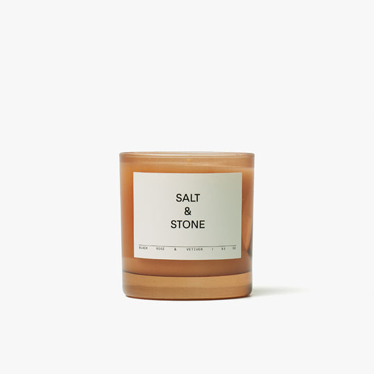 SALT & STONE Candle / Black Rose & Oud