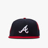 Livestock x New Era Atlanta Braves 59FIFTY Hat / Navy 2
