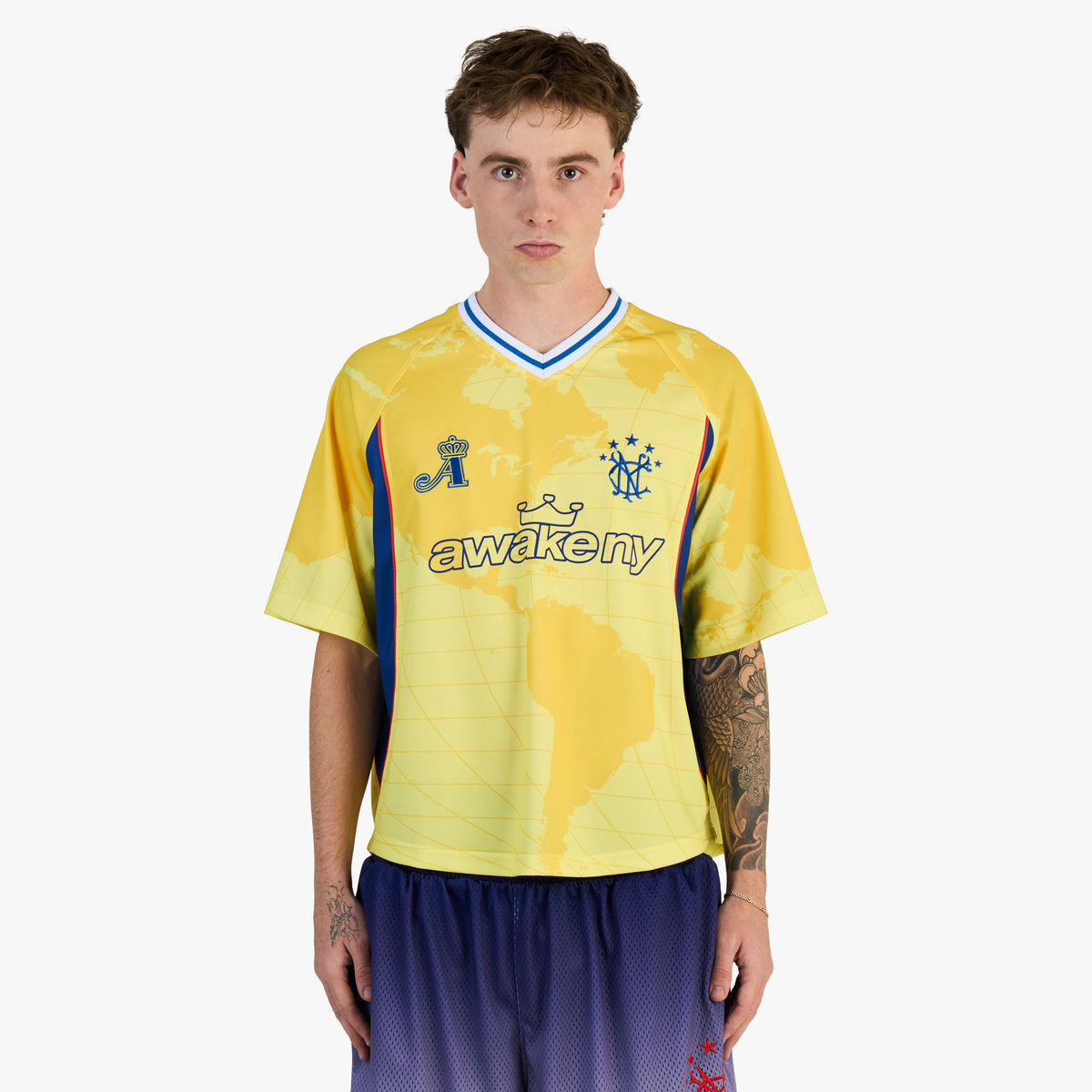 Awake NY Mundial Crown Jersey / Yellow