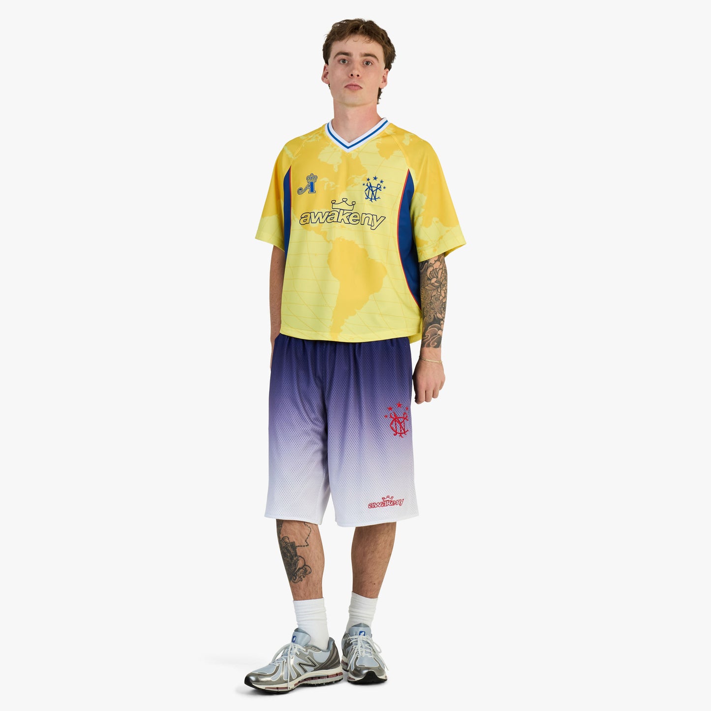 Awake NY Mundial Crown Jersey / Yellow