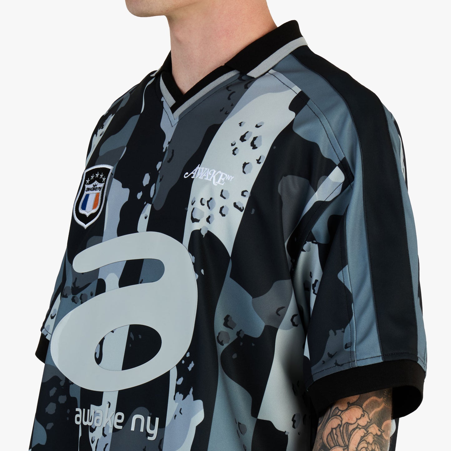 Awake NY Mobile Soccer Jersey / Black